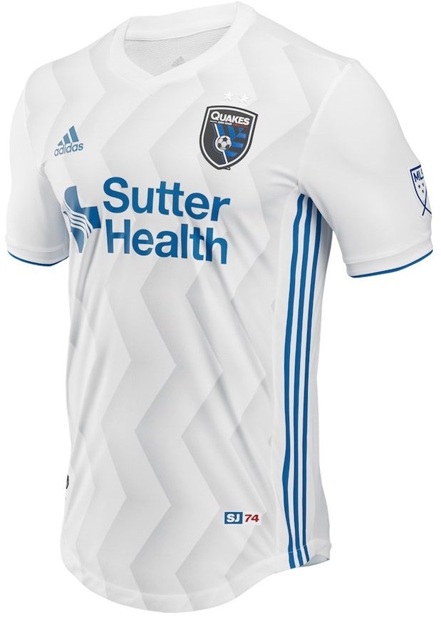Camisa oficial Adidas San Jose Earthquakes 2018 II jogador